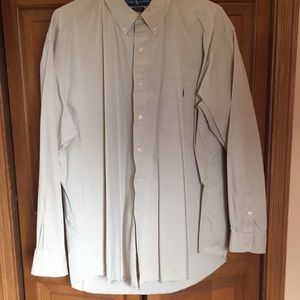Ralph Lauren Long sleeve, button down collar shirt